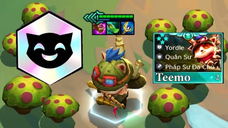 Teemo với sẽ ph&ocirc; hết sức mạnh khi l&ecirc;n 4 sao