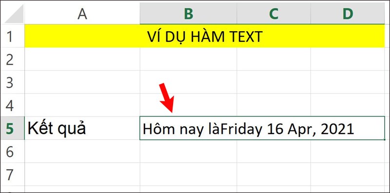 Nhấn&nbsp;Enter&nbsp;để hiển thị kết quả.