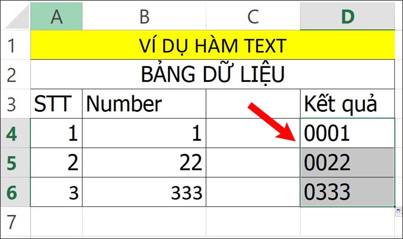 Nhấn&nbsp;Enter&nbsp;để hiển thị kết quả.