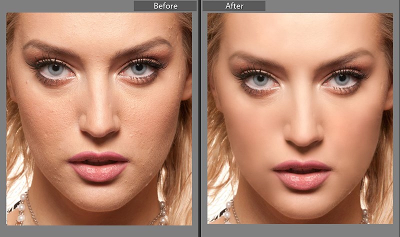 Làm mịn da với các công cụ trong Lightroom