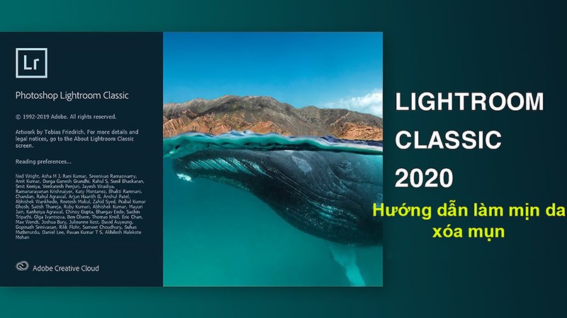 Hướng dẫn xóa mụn, làm mịn da trong Lightroom