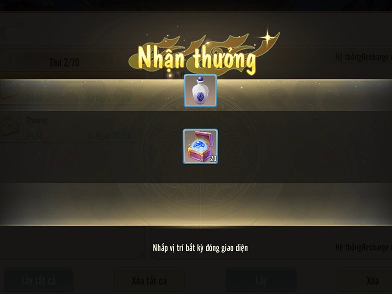 Nhận qu&agrave; th&agrave;nh c&ocirc;ng