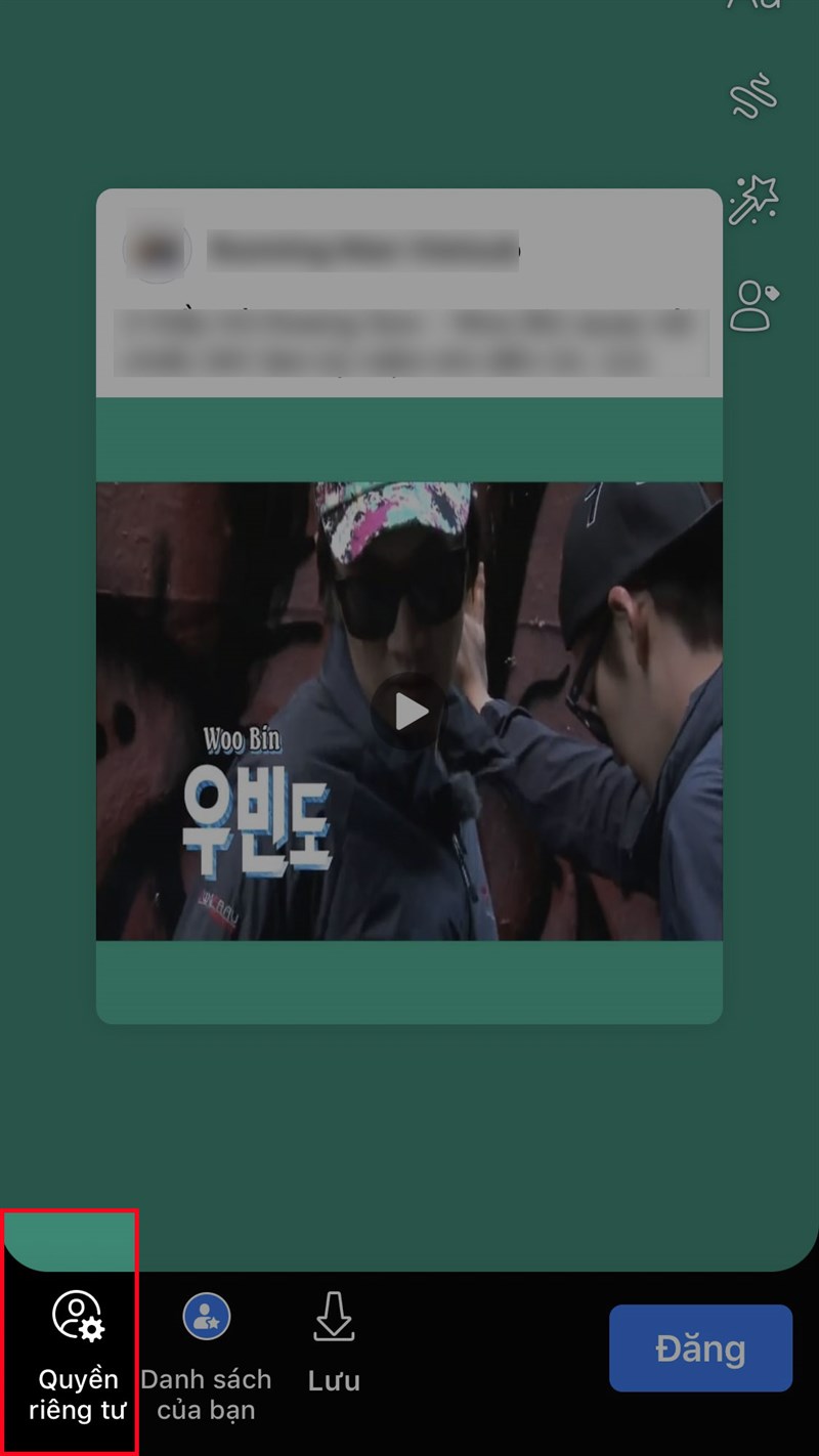 Ngoài ra, bạn cũng có thể chỉnh sửa quyền riêng tư về người có thể xem tin của bạn bằng cách:Nhấn vào biểu tượng bánh răng ở góc duới bên trái Ngoài ra, bạn cũng có thể chỉnh sửa quyền riêng tư về người có thể xem tin của bạn bằng cách:Nhấn vào biểu tượng bánh răng ở góc duới bên trái