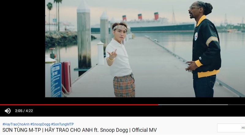 Sơn tùng ft. Snoop Dogg một sự kết hợp đem lại sản phẩm âm nhạc chất lượng Sơn tùng ft. Snoop Dogg một sự kết hợp đem lại sản phẩm âm nhạc chất lượng
