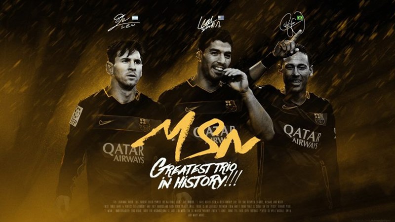 Bộ ba từng khiến mọi hàng thủ phải khiếp sợ Neymar Messi Suarez