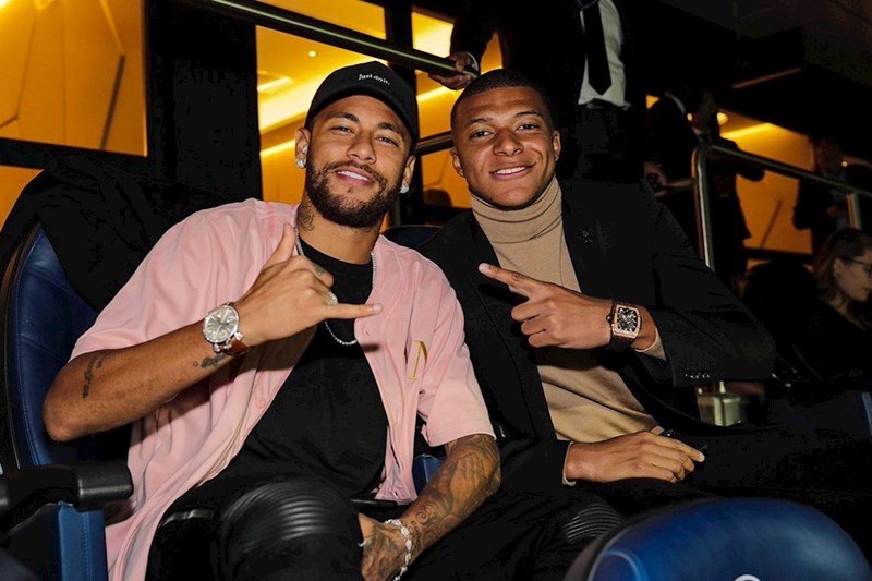 Neymar và Mbappe