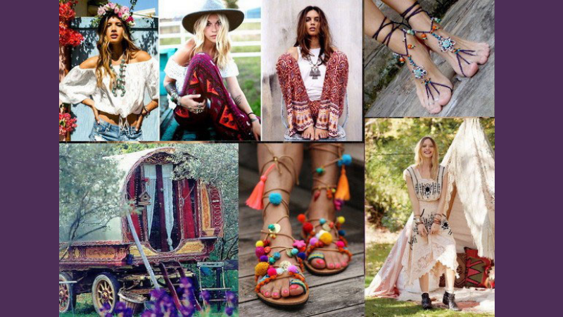 Trang phục cùng phụ kiện đi kèm đậm chất Bohemian