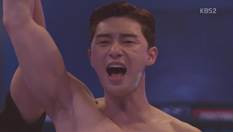 Go Dong Man trong Thanh Xuân Vật Vã cũng là vận động viên quyền anh