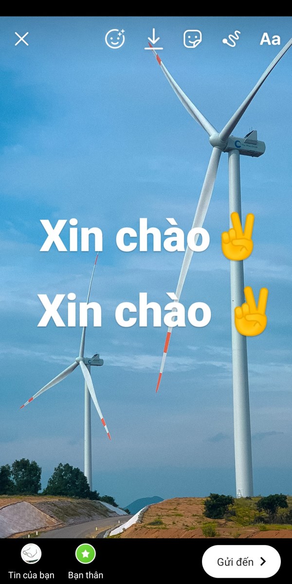 Ghi th&ecirc;m d&ograve;ng chữ thứ 2 với nội dung giống d&ograve;ng chữ đầu ti&ecirc;n