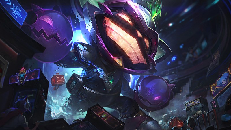Ziggs tuy nhỏ nhưng sát thương không hề 