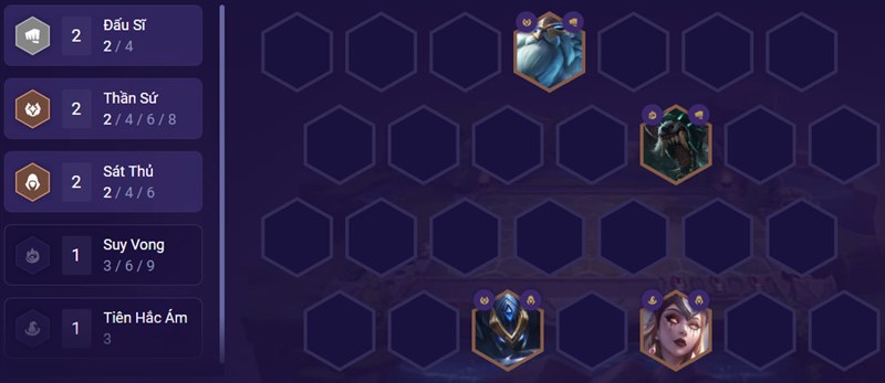 Bạn có thể sử dụng những đội hình xoay quanh con bài Kha