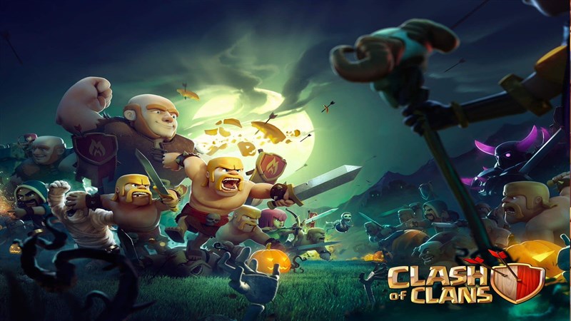 Top 100 hình nền Clash of Clans chất lượng cho điện thoại, máy tính
