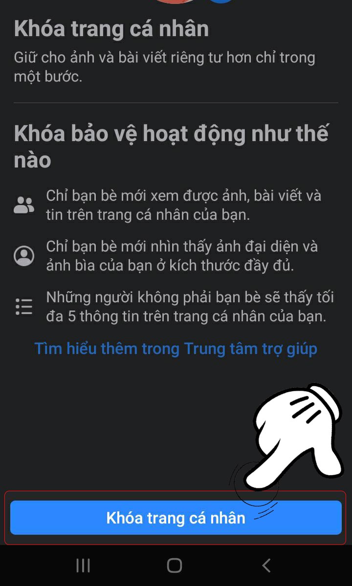 2 Cách Tạo Khóa Bảo Vệ Trang Cá Nhân - Locked Profile Trên Facebook