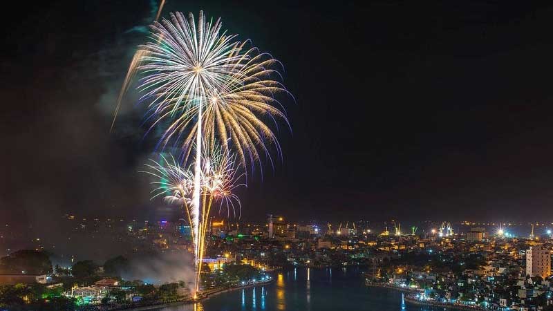 Lịch bắn pháo hoa 30/4 các tình thành khác