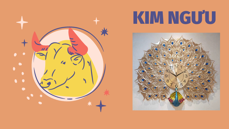 Vật phẩm trang trí bằng đồng sẽ mang lại may mắn cho Kim Ngưu