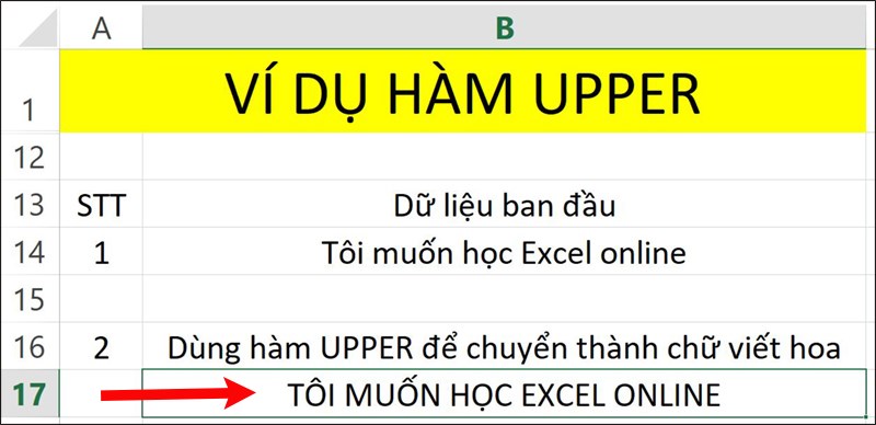 Nhấn&nbsp;Enter&nbsp;để hiển thị kết quả.
