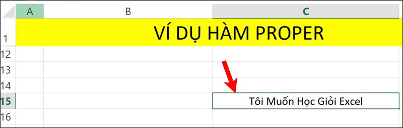 Nhấn Enter để hiển thị kết quả.