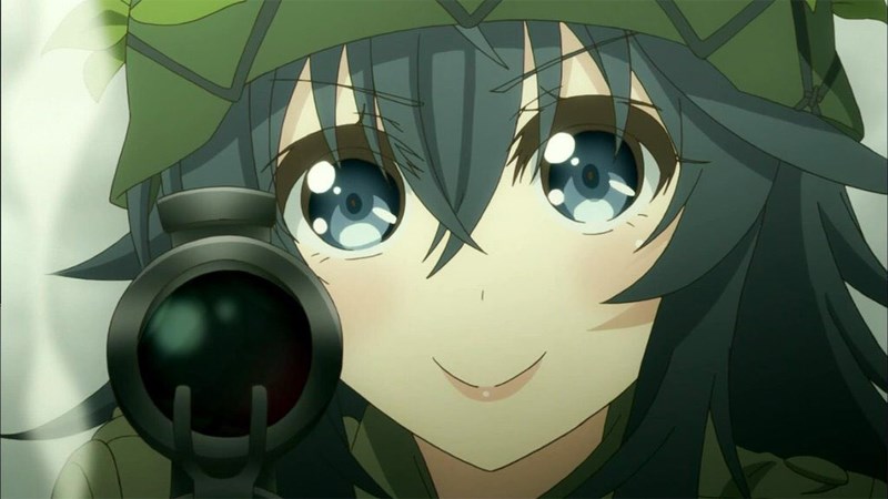 Ako Tamaki trong anime Netoge no Yome wa Onnanoko ja Nai to Omotta
