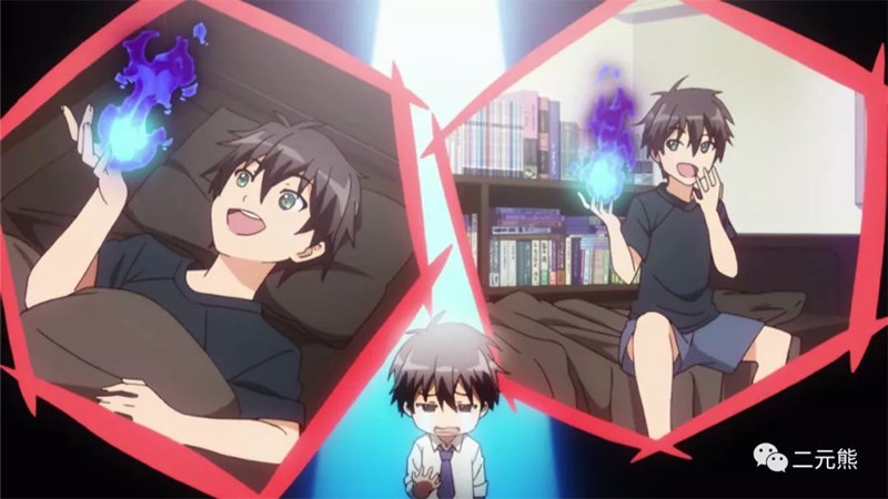 Jurai Andon trong anime Inou- Battle wa Nichijou-kei no Naka de