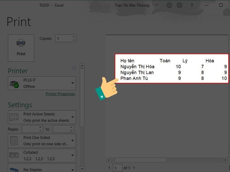 Nguyên nhân in excel không có đường kẻ Nguyên nhân in excel không có đường kẻ
