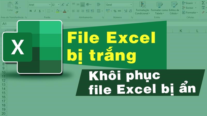 Khắc phục file Excel bị trang trắng