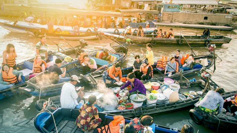 Những gánh hàng đặc biệt trên sông