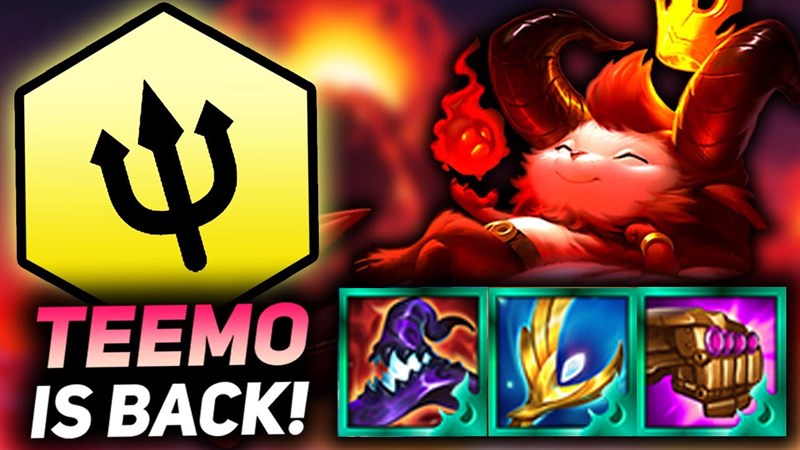 Những pha rải bom của Teemo sẽ khiến đội hình kẻ địch bốc hơi nhanh chóng