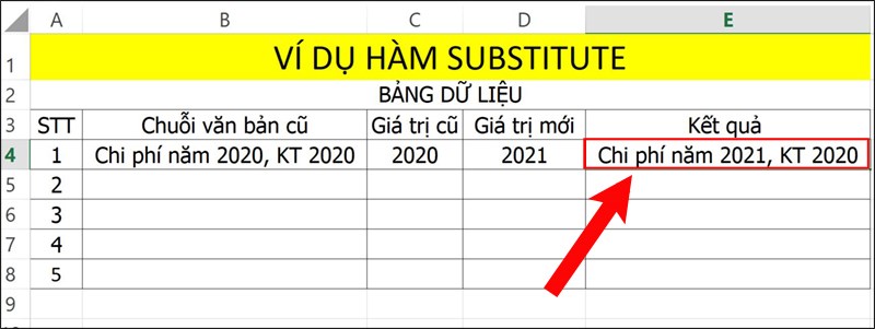 Nhấn&nbsp;Enter&nbsp;để hiển thị kết quả.
