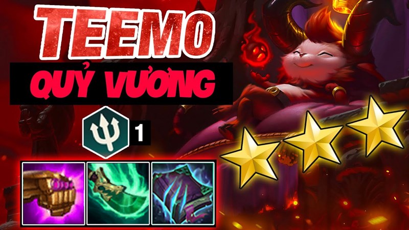 Teemo có thể gây sát thương mạnh mẽ không kém gì một Ma Pháp Sư