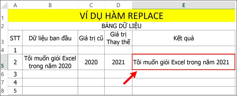 Nhấn&nbsp;Enter&nbsp;để hiển thị kết quả.