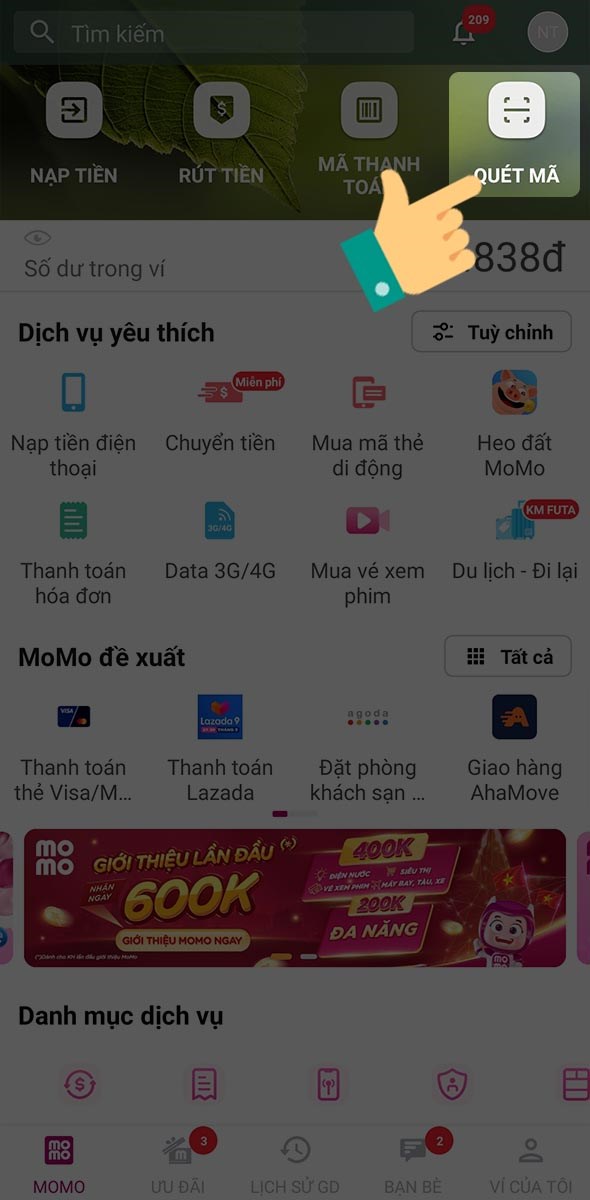 Chọn qu&eacute;t m&atilde;