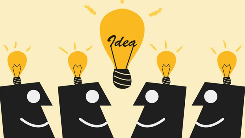 Để ý tưởng tự nhiên tìm đến bạn