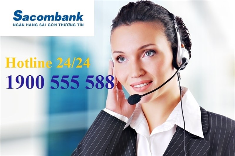 Số tổng đài Sacombank