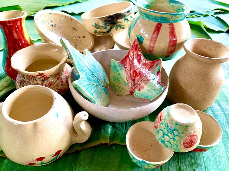 Tác phẩm gốm đã thành phẩm
