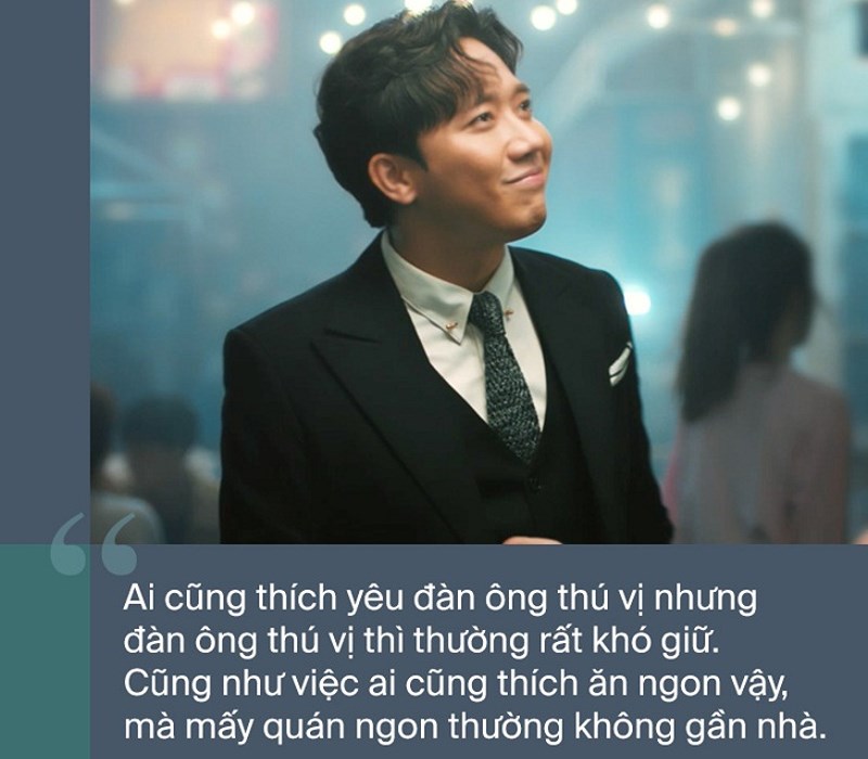 Những câu nói hay của Trấn Thành về tình yêu