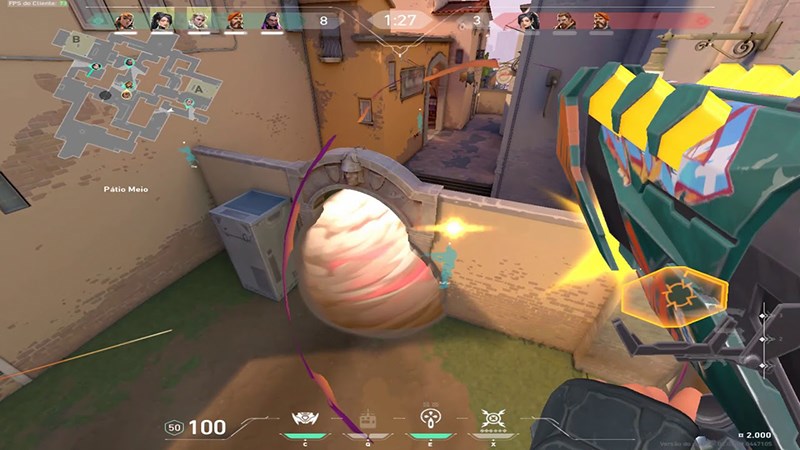 Vị tr&iacute; camp từ tr&ecirc;n cao