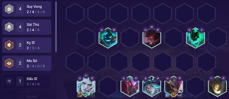 Đội hình cuối trận Đội hình cuối trận