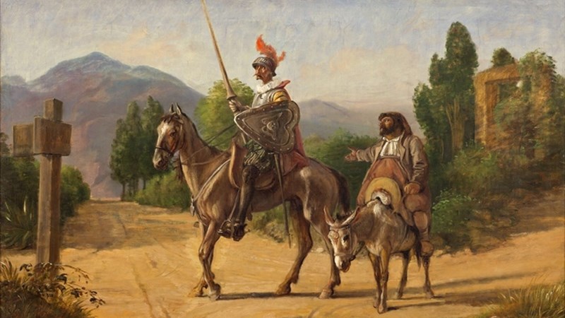 Tác phẩm Đôn Ki-hô-tê của tác giả Miguel de Cervantes Saavedra