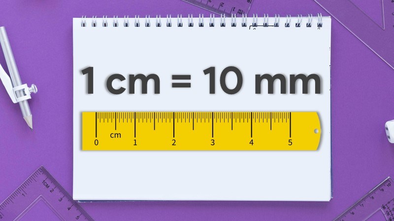 1cm bằng bao nhiêu mm?