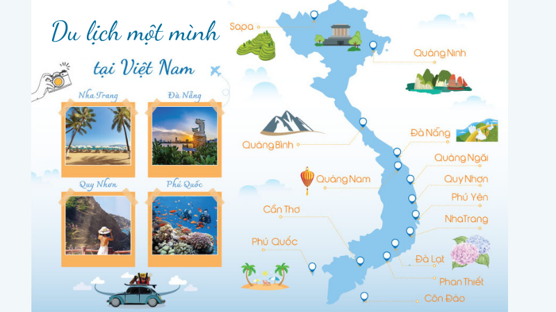 Top 7 địa điểm du lịch một mình ở Việt Nam bạn không nên bỏ lỡ