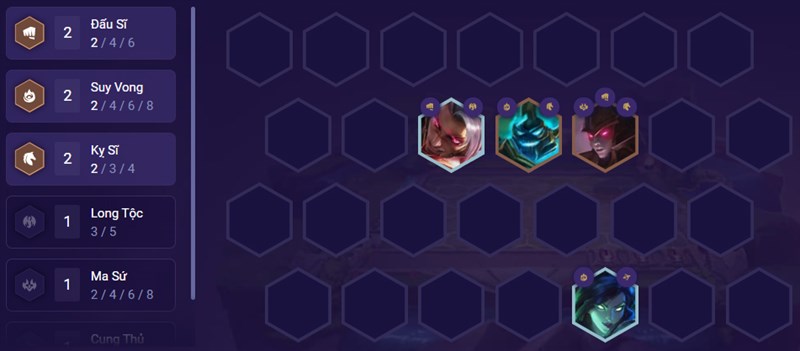 Đội h&igrave;nh giai đoạn giữa trận