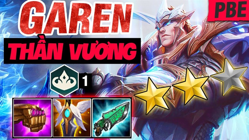Garen là vị tướng chống chịu chủ lực trong đội hình