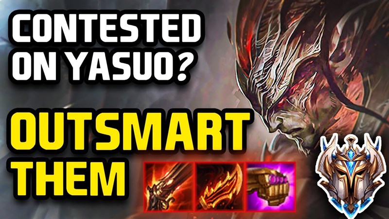 Yasuo cực kỳ mạnh mẽ ở tuyến sau của đội h&igrave;nh