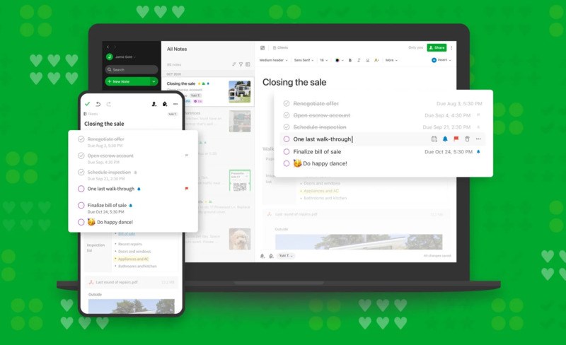 Ghi ch&uacute; v&agrave; sắp xếp c&ocirc;ng việc hiệu quả với Evernote