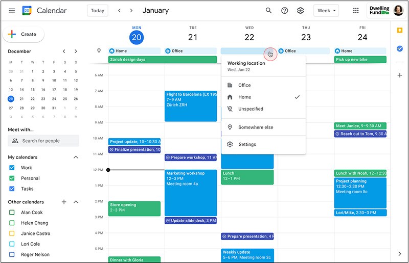 Quản l&yacute; lịch tr&igrave;nh c&ocirc;ng việc hiệu quả với Google Calendar