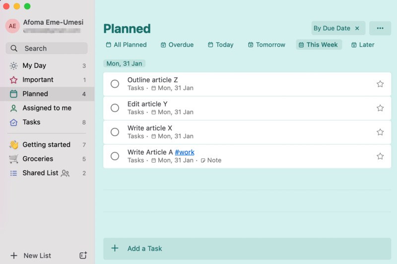 Quản l&yacute; c&ocirc;ng việc dễ d&agrave;ng với Microsoft To-do
