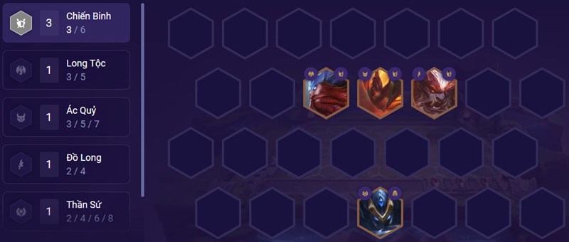 Đội hình giai đoạn đầu trận Đội hình giai đoạn đầu trận