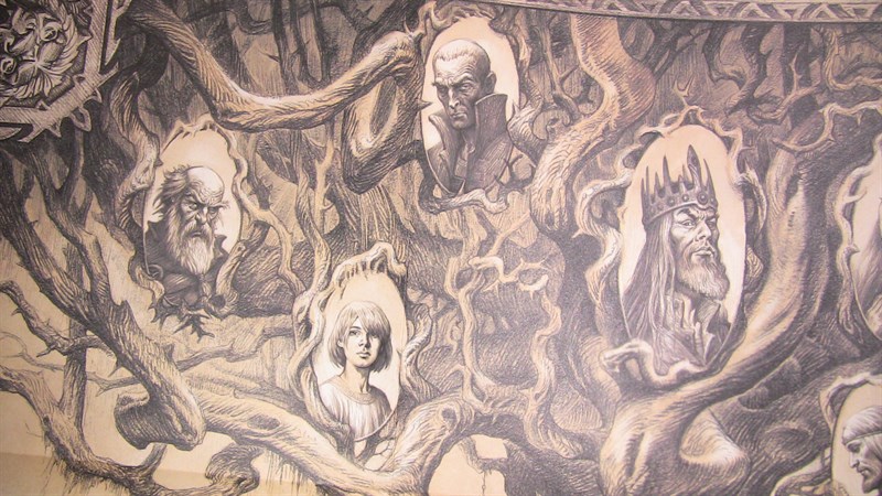 Ho&agrave;ng tử Albrecht (Thứ 2 từ tr&aacute;i qua)