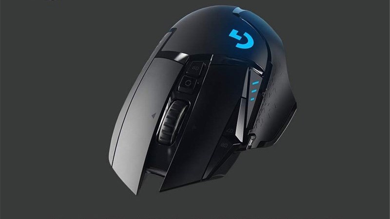 Logitech G502 được trang bị dải LED RGB 16.8 triệu màu