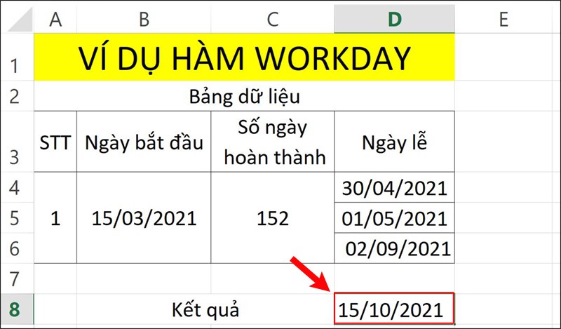 Nhấn&nbsp;Enter&nbsp;để hiển thị kết quả.